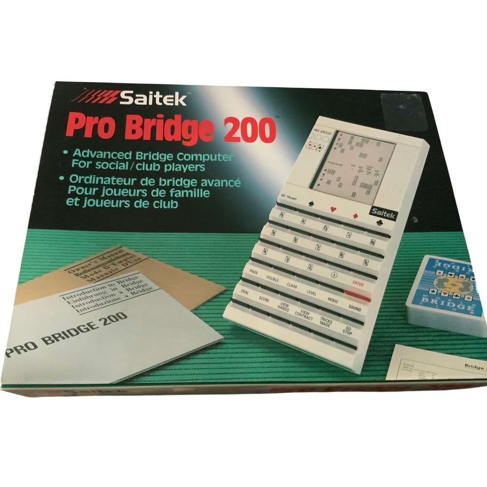 Pro Bridge‎ 200 Vintage Electronic Game